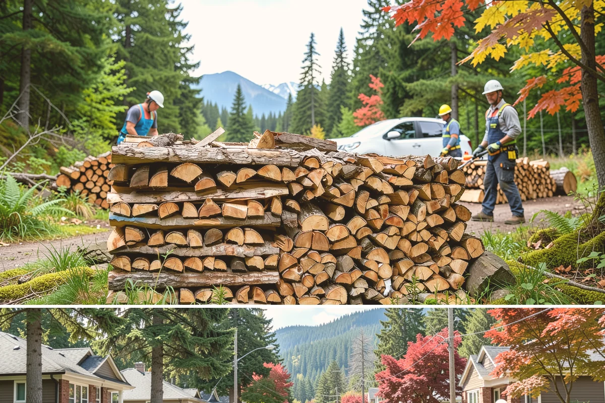 Air-Dried Firewood in Hunts Point, King County, WA - Available year-round, though spring and summer orders give you the widest selection of well-cured stock.