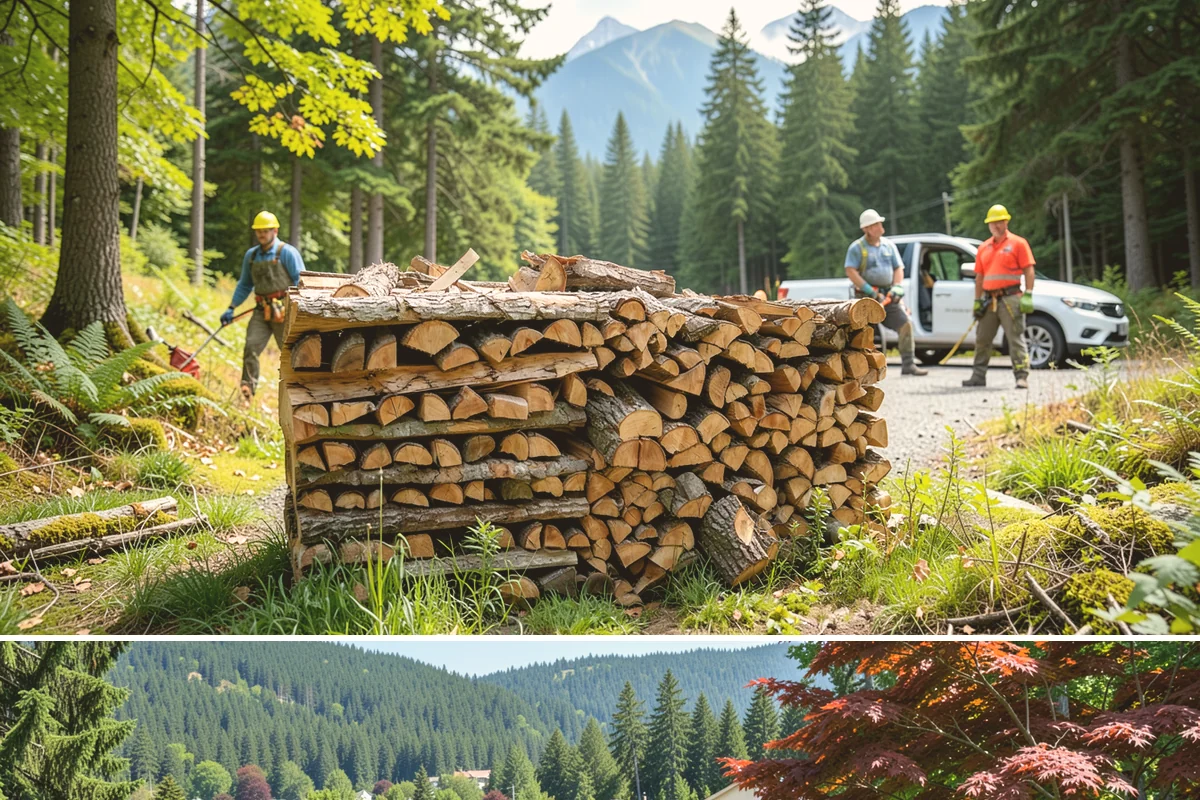 Air-Dried Firewood in Index, Snohomish County, WA - Available year-round, though spring and summer orders give you the widest selection of well-cured stock.