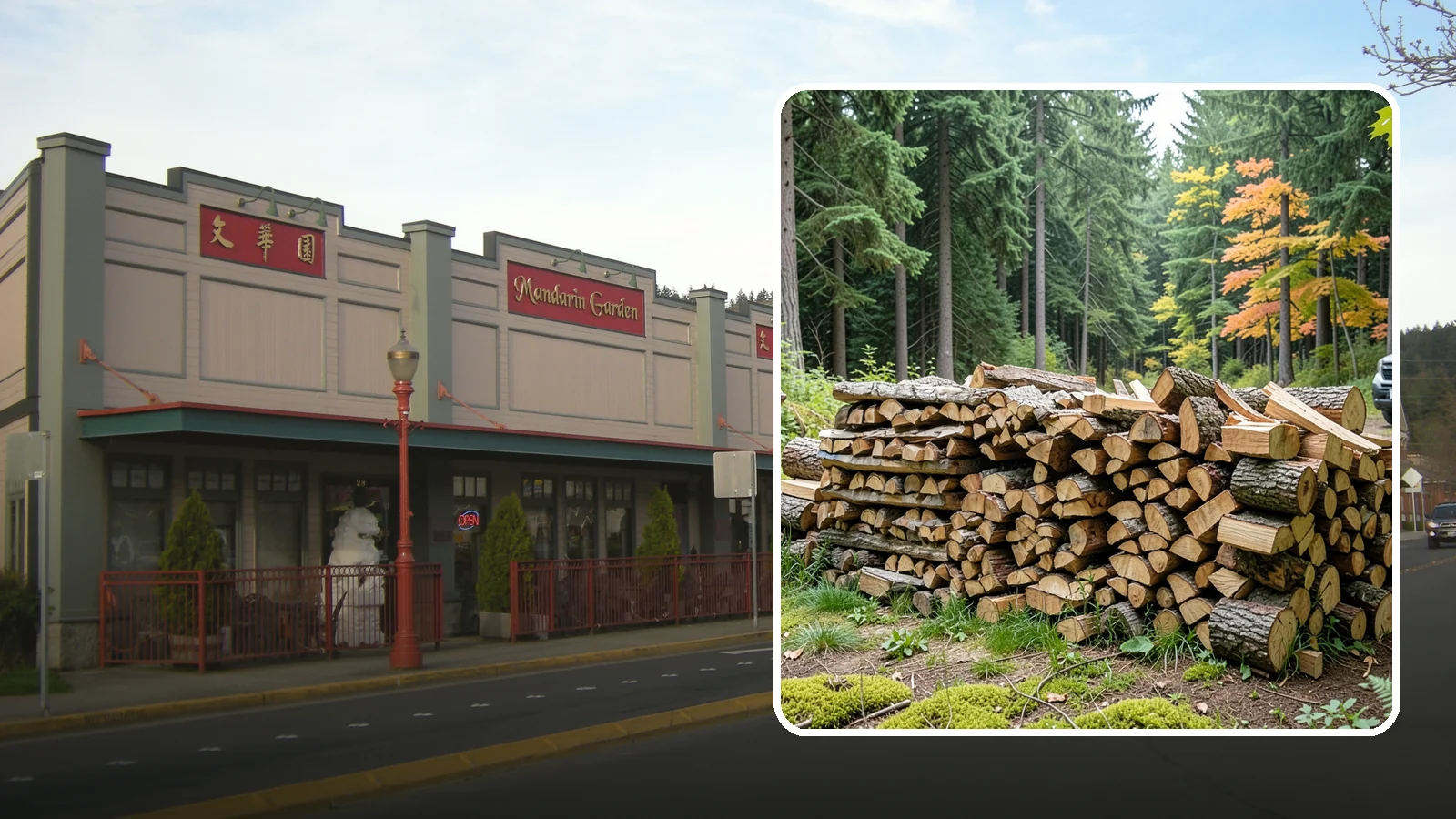 Air-Dried Firewood in Issaquah, King County, WA - Wood that has cured naturally outdoors through open-air seasoning for reliable burning.