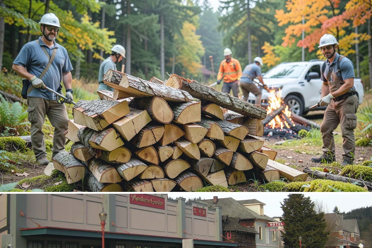 Air-Dried Firewood in Issaquah, King County, WA - Available year-round, though spring and summer orders give you the widest selection of well-cured stock.