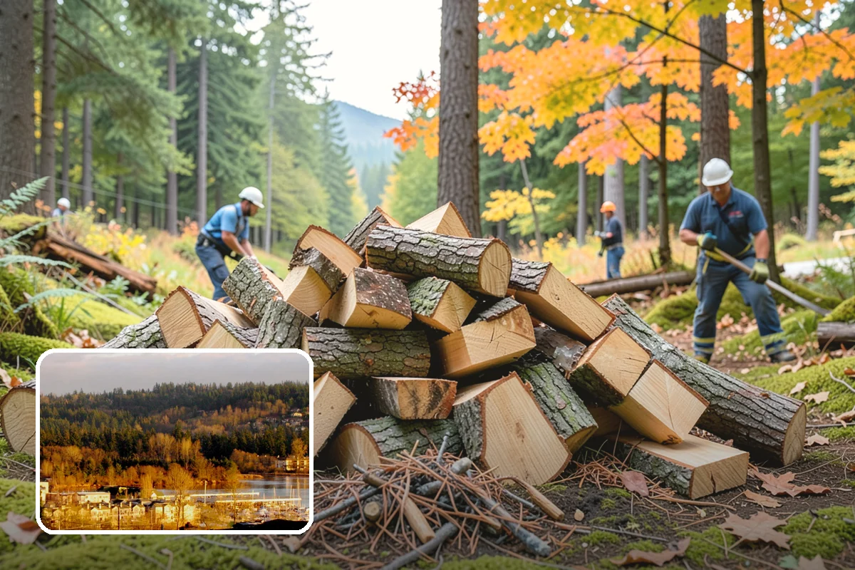 Air-Dried Firewood in Kenmore, King County, WA - Naturally cured without added energy cost