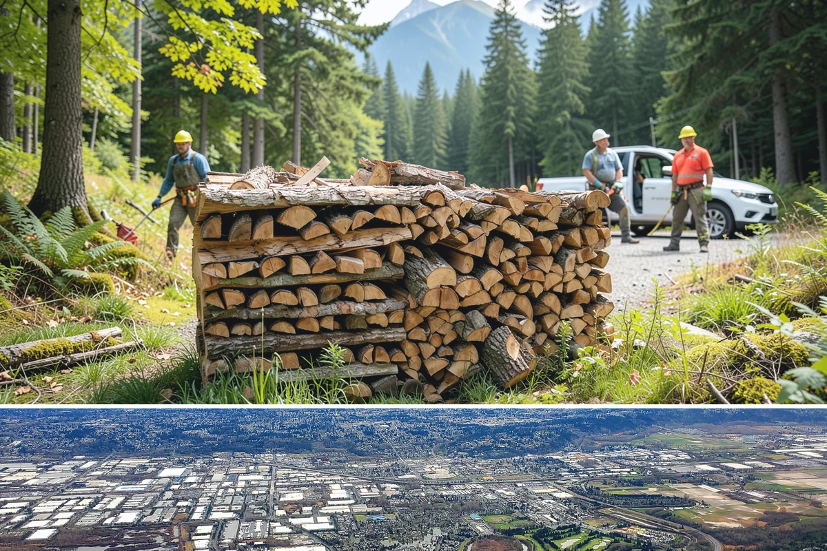 Air-Dried Firewood in Kent, King County, WA - Available year-round, though spring and summer orders give you the widest selection of well-cured stock.