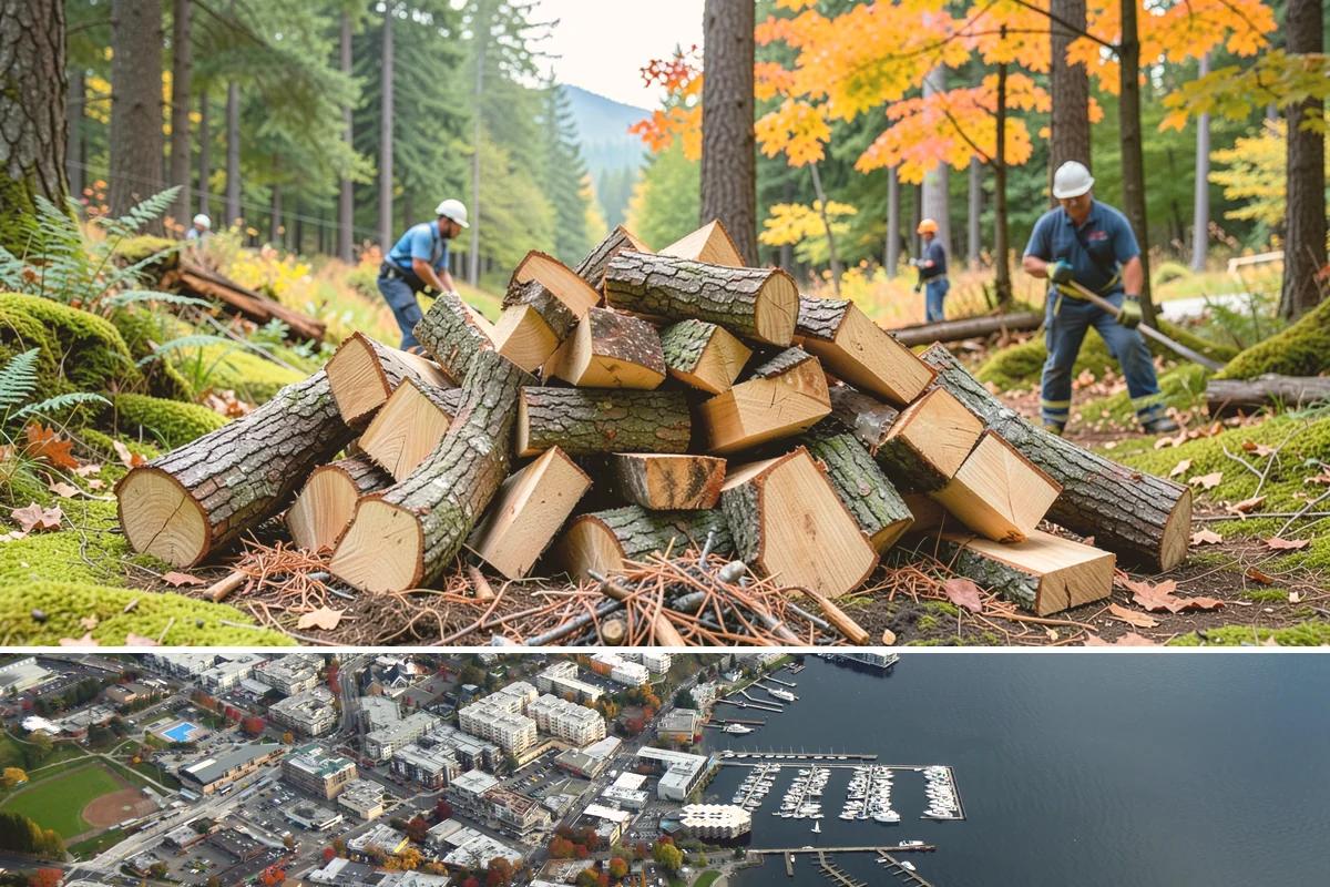 Air-Dried Firewood in Kirkland, King County, WA - Available year-round, though spring and summer orders give you the widest selection of well-cured stock.