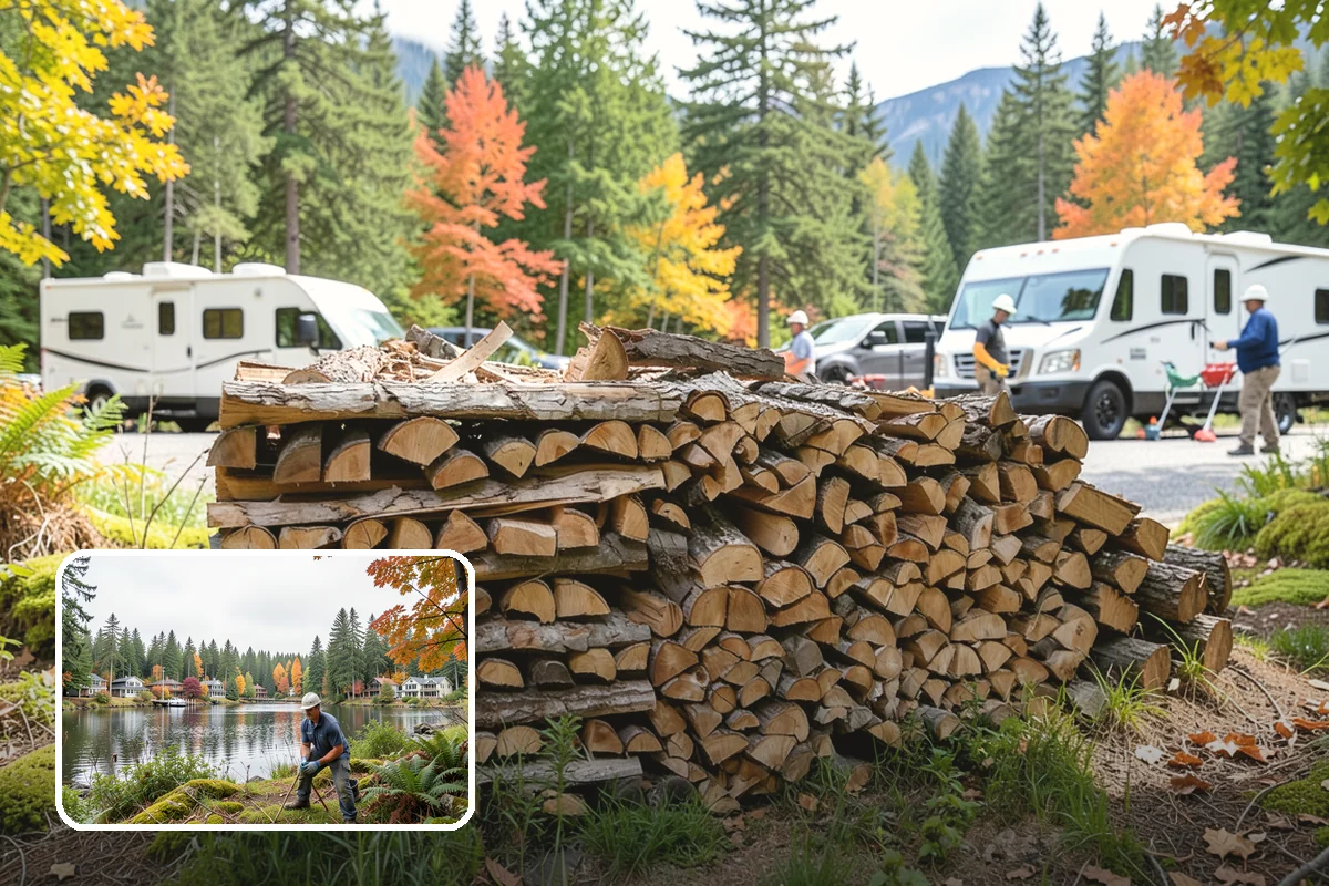 Air-Dried Firewood in La Conner, Skagit County, WA - Naturally cured without added energy cost