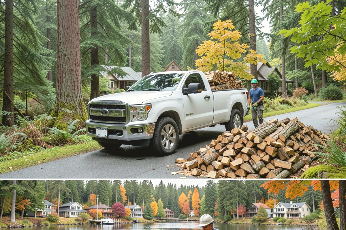 Air-Dried Firewood in La Conner, Skagit County, WA - Available year-round, though spring and summer orders give you the widest selection of well-cured stock.