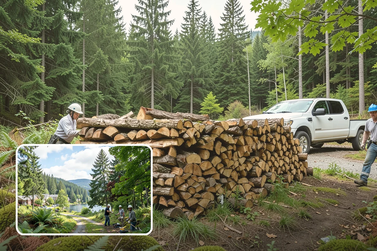 Air-Dried Firewood in Lake Forest Park, King County, WA - Naturally cured without added energy cost