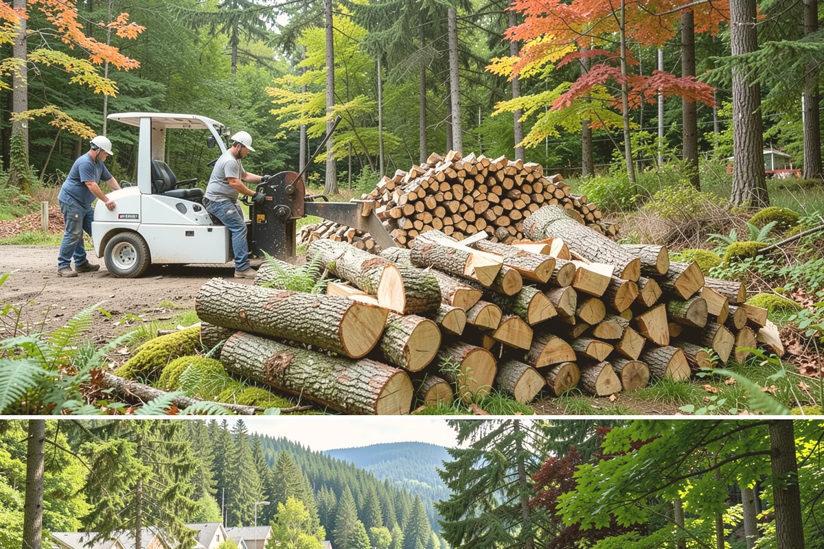 Air-Dried Firewood in Lake Forest Park, King County, WA - Available year-round, though spring and summer orders give you the widest selection of well-cured stock.