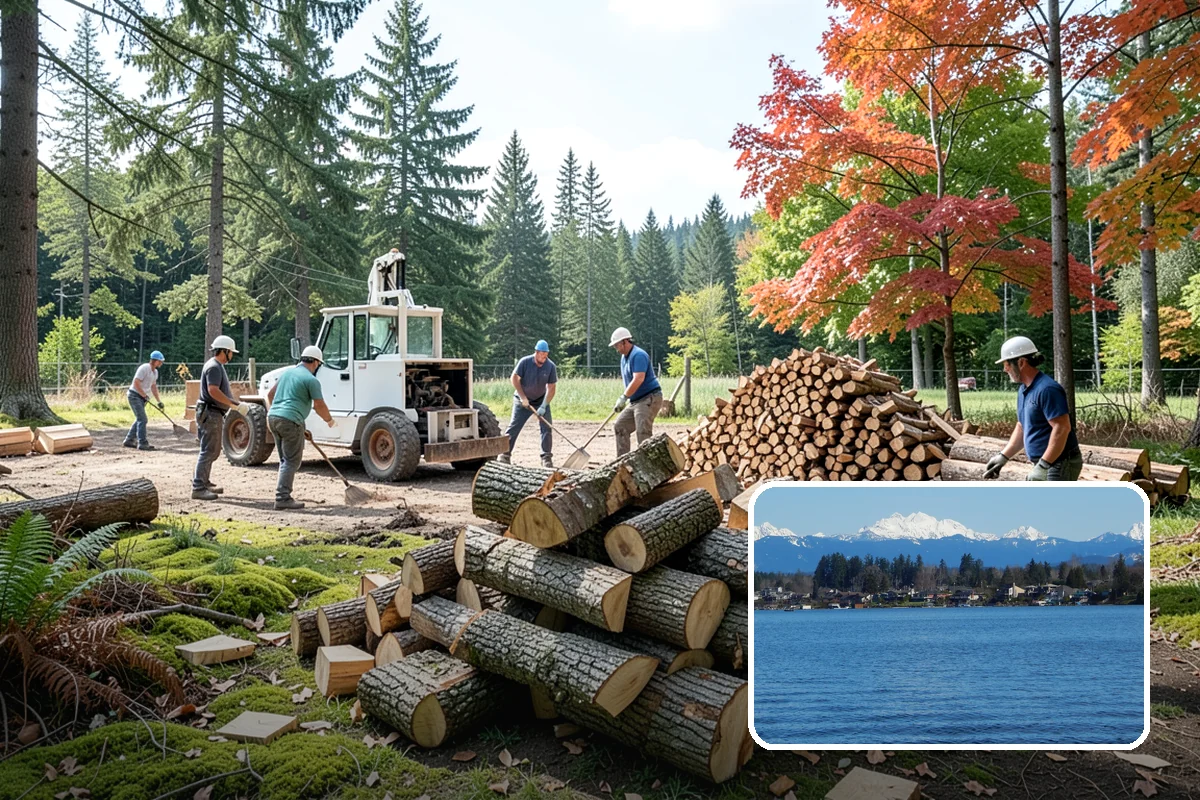 Air-Dried Firewood in Lake Stevens, Snohomish County, WA - Naturally cured without added energy cost