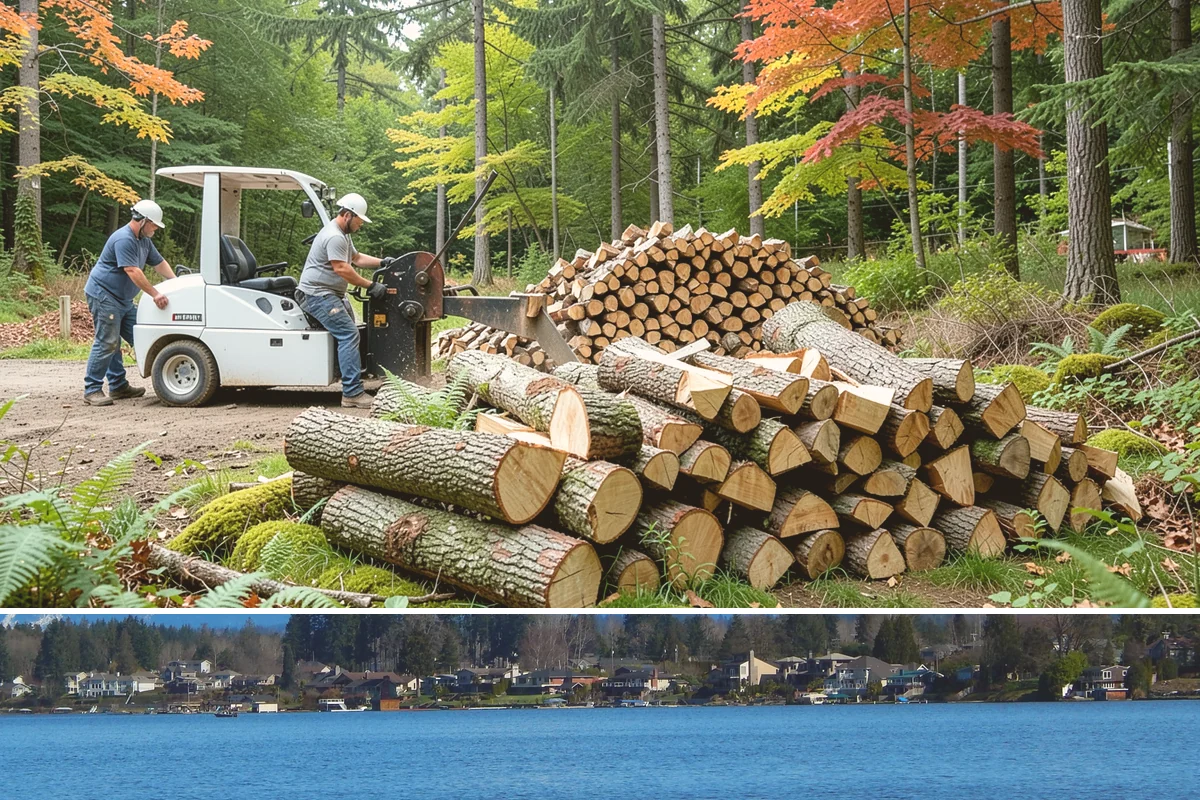 Air-Dried Firewood in Lake Stevens, Snohomish County, WA - Available year-round, though spring and summer orders give you the widest selection of well-cured stock.