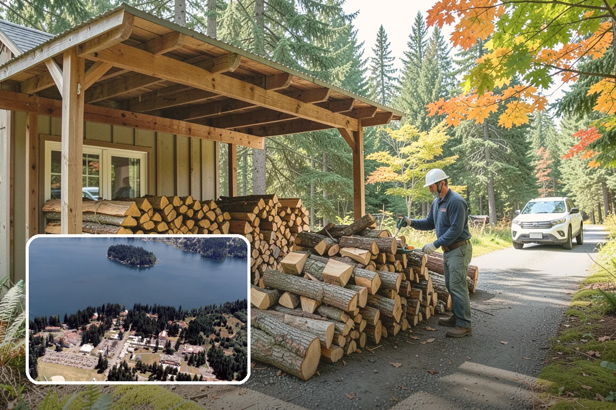 Air-Dried Firewood in Lakewood, Pierce County, WA - Naturally cured without added energy cost