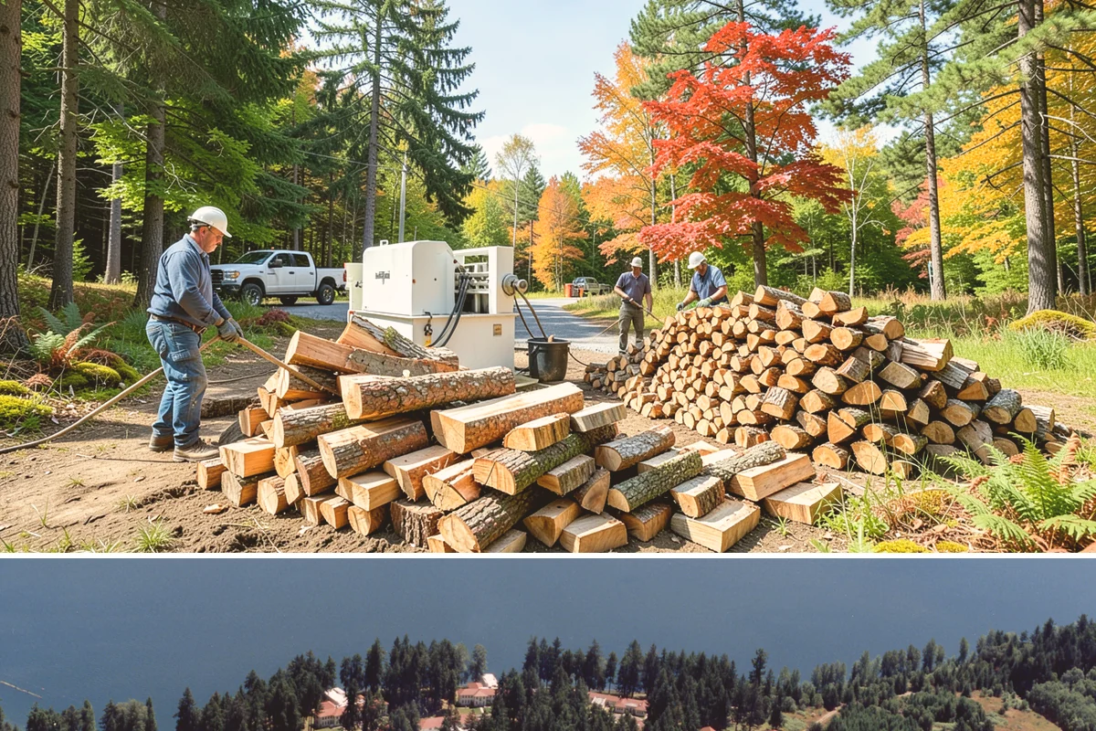 Air-Dried Firewood in Lakewood, Pierce County, WA - Available year-round, though spring and summer orders give you the widest selection of well-cured stock.