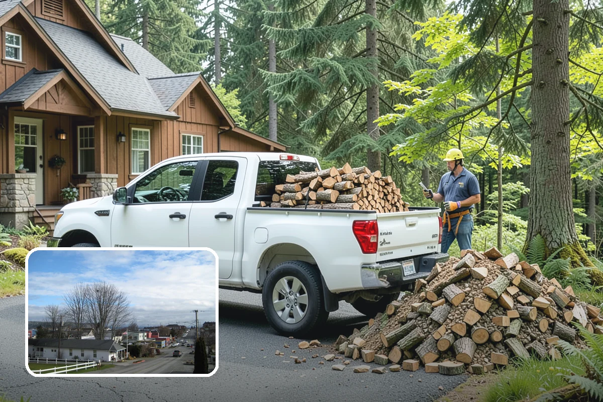 Air-Dried Firewood in Langley, Island County, WA - Naturally cured without added energy cost