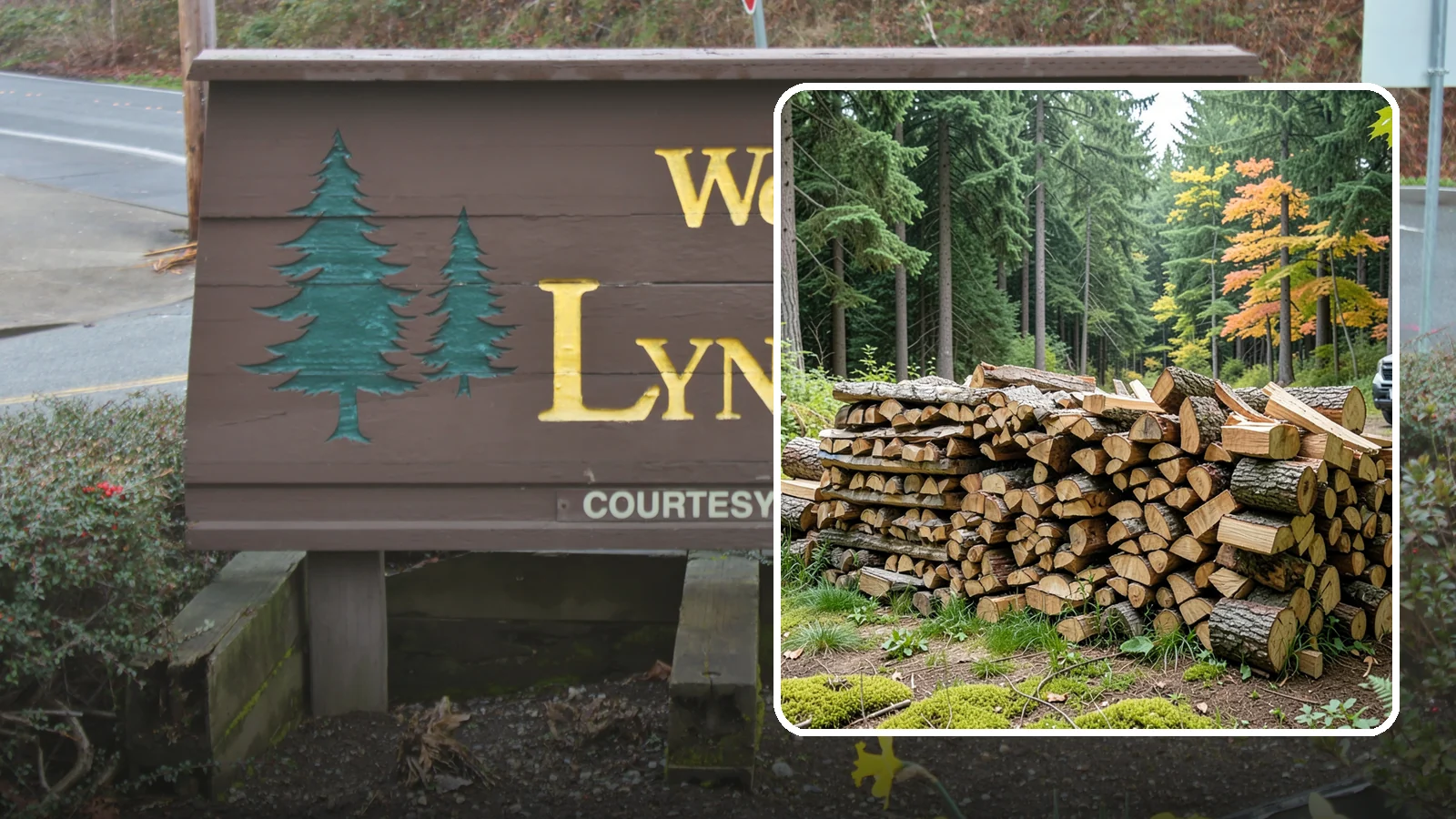 Air-Dried Firewood in Lynnwood, Snohomish County, WA - Wood that has cured naturally outdoors through open-air seasoning for reliable burning.