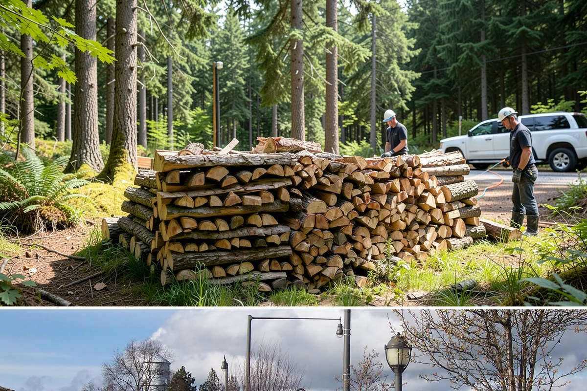 Air-Dried Firewood in Marysville, Snohomish County, WA - Available year-round, though spring and summer orders give you the widest selection of well-cured stock.