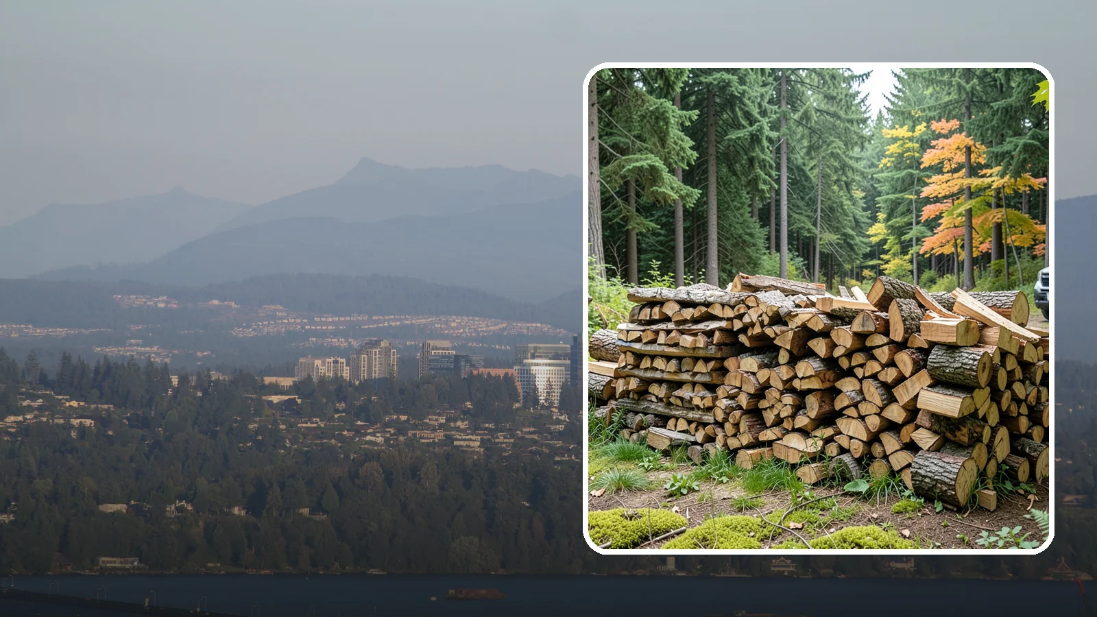 Air-Dried Firewood in Medina, King County, WA - Wood that has cured naturally outdoors through open-air seasoning for reliable burning.