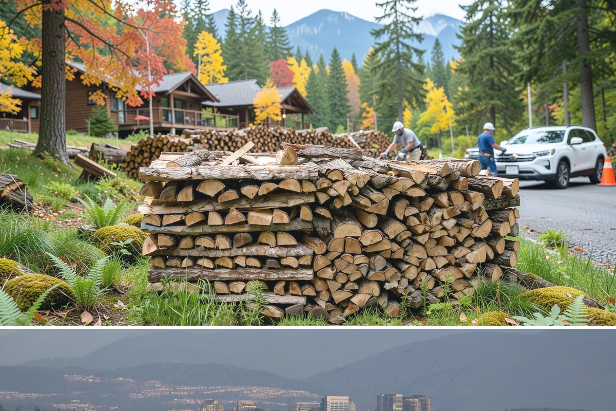 Air-Dried Firewood in Medina, King County, WA - Available year-round, though spring and summer orders give you the widest selection of well-cured stock.