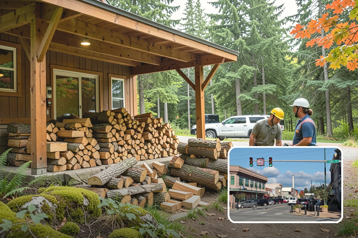Air-Dried Firewood in Monroe, Snohomish County, WA - Naturally cured without added energy cost