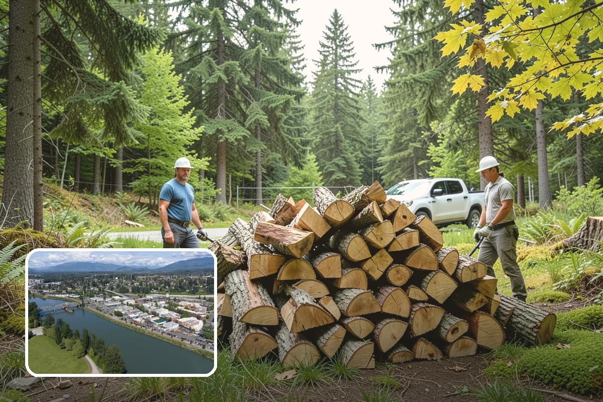 Air-Dried Firewood in Mount Vernon, Skagit County, WA - Naturally cured without added energy cost