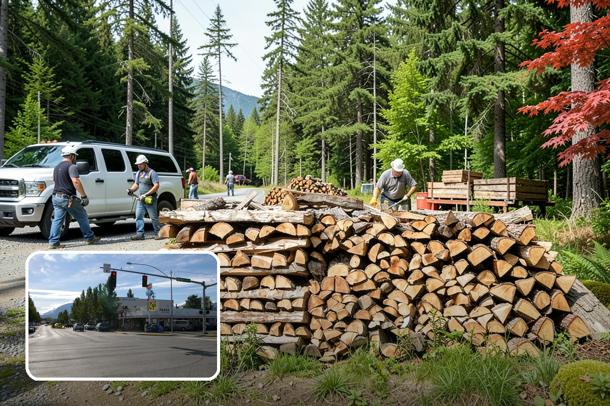 Air-Dried Firewood in North Bend, King County, WA - Naturally cured without added energy cost