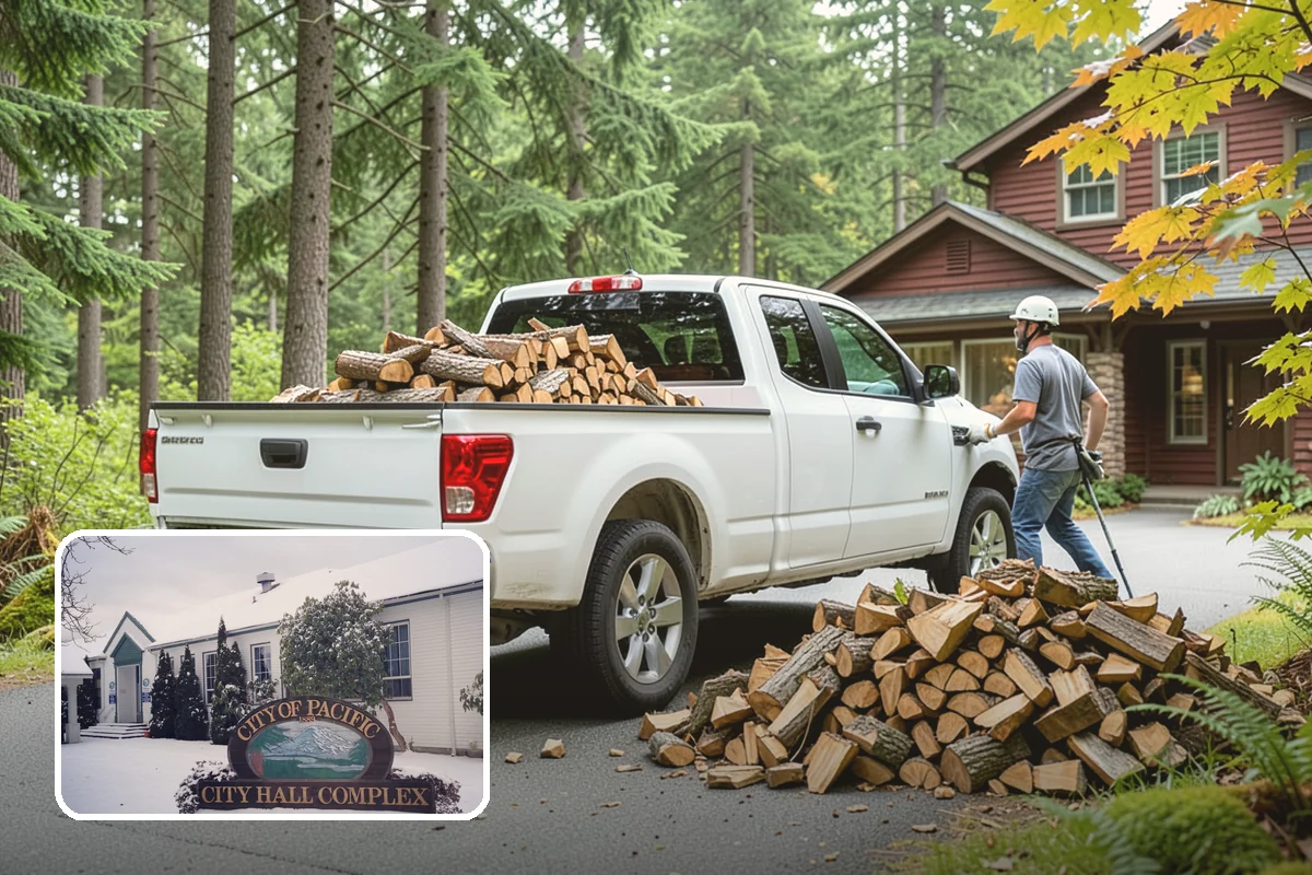 Air-Dried Firewood in Pacific, King County, WA - Naturally cured without added energy cost