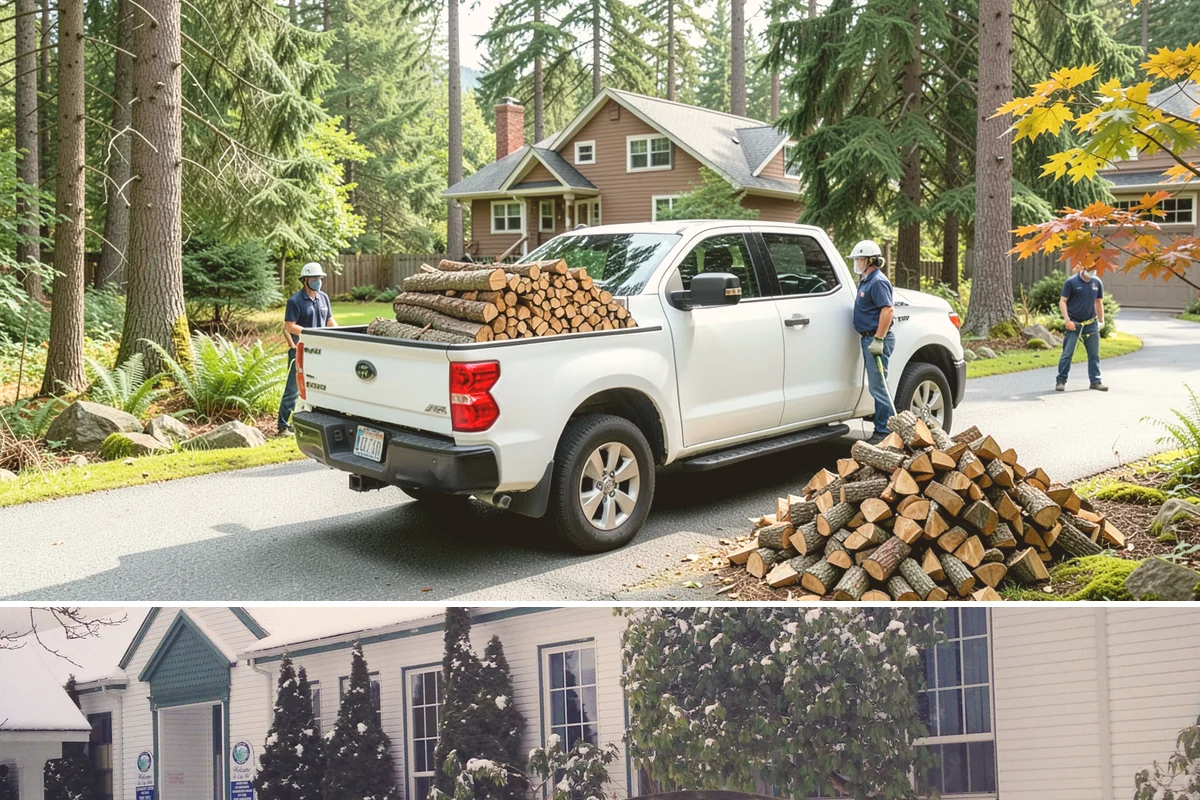 Air-Dried Firewood in Pacific, King County, WA - Available year-round, though spring and summer orders give you the widest selection of well-cured stock.