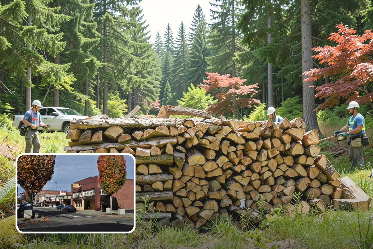 Air-Dried Firewood in Puyallup, Pierce County, WA - Naturally cured without added energy cost