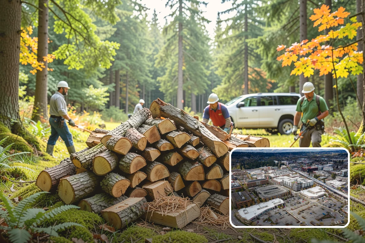 Air-Dried Firewood in Redmond, King County, WA - Naturally cured without added energy cost