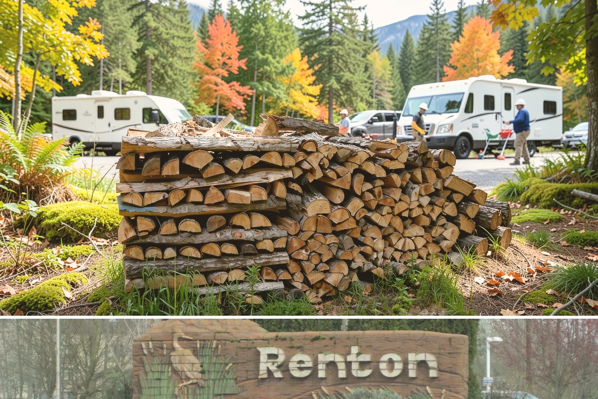 Air-Dried Firewood in Renton, King County, WA - Available year-round, though spring and summer orders give you the widest selection of well-cured stock.