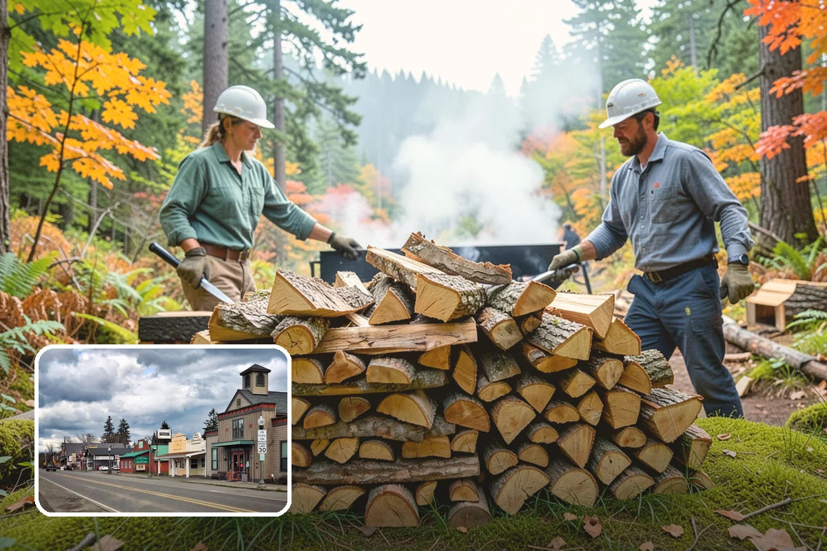 Air-Dried Firewood in Roy, Pierce County, WA - Naturally cured without added energy cost