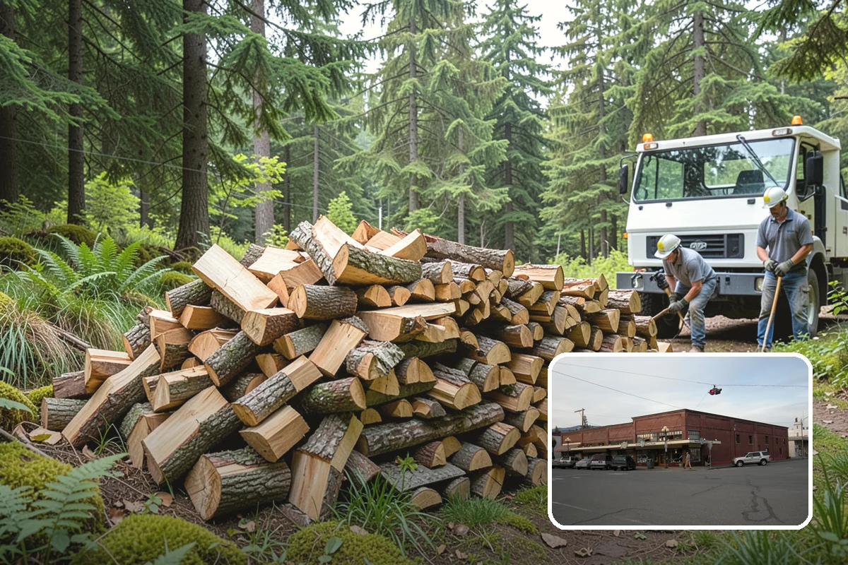 Air-Dried Firewood in Sedro-Woolley, Skagit County, WA - Naturally cured without added energy cost