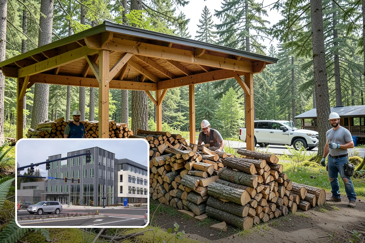 Air-Dried Firewood in Shoreline, King County, WA - Naturally cured without added energy cost