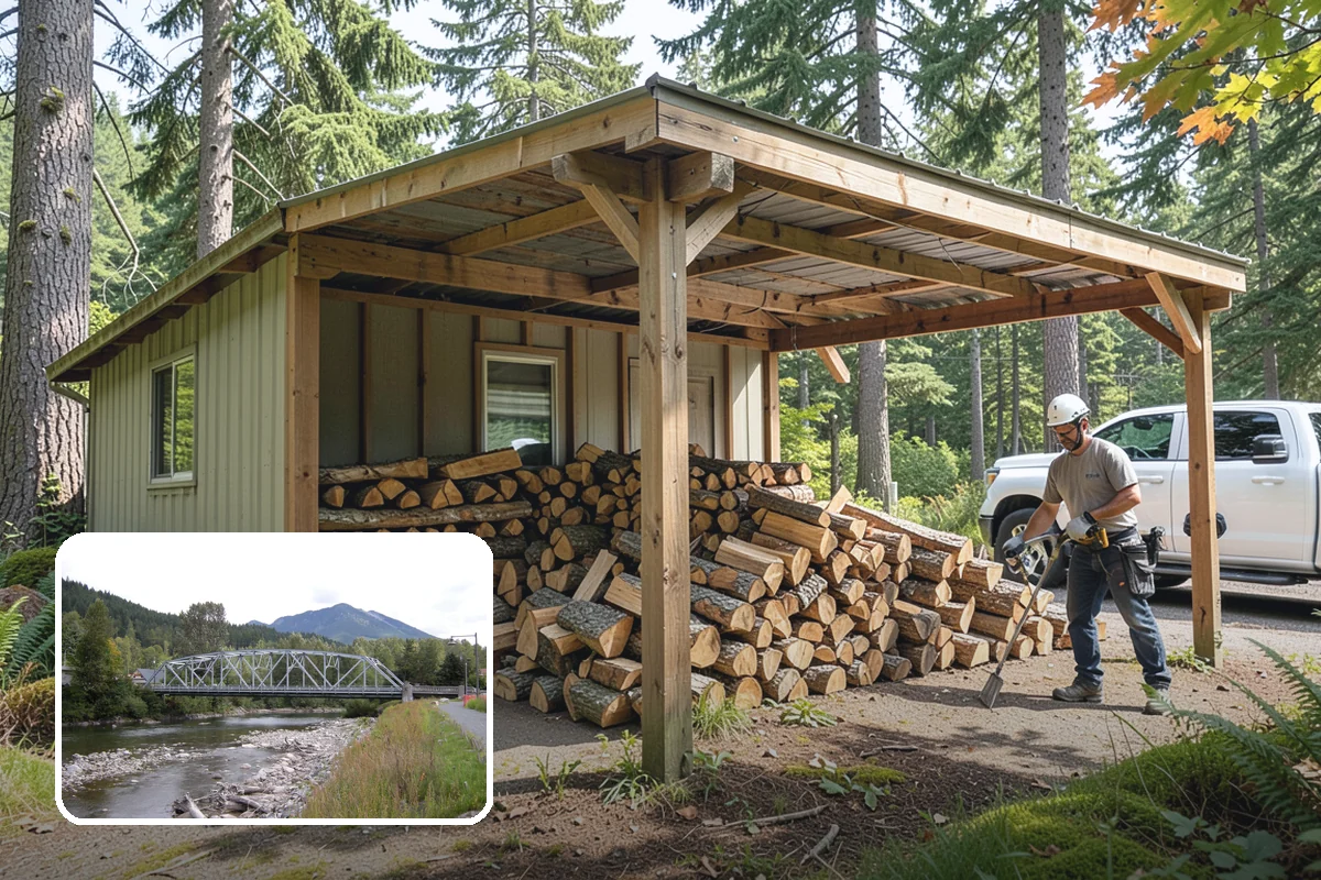 Air-Dried Firewood in Skykomish, King County, WA - Naturally cured without added energy cost