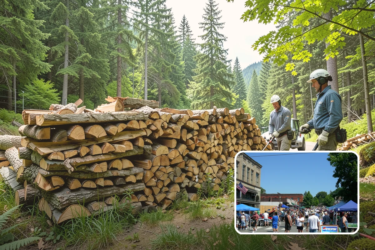 Air-Dried Firewood in Snohomish, Snohomish County, WA - Naturally cured without added energy cost