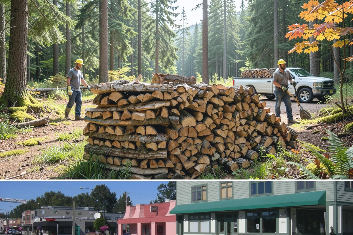 Air-Dried Firewood in Snoqualmie, King County, WA - Available year-round, though spring and summer orders give you the widest selection of well-cured stock.