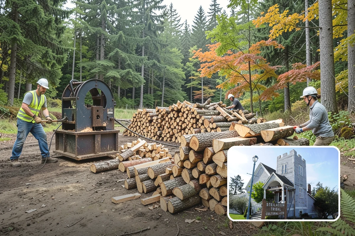 Air-Dried Firewood in Steilacoom, Pierce County, WA - Naturally cured without added energy cost