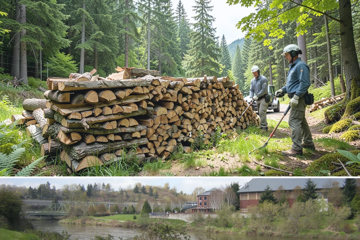 Air-Dried Firewood in Tukwila, King County, WA - Available year-round, though spring and summer orders give you the widest selection of well-cured stock.