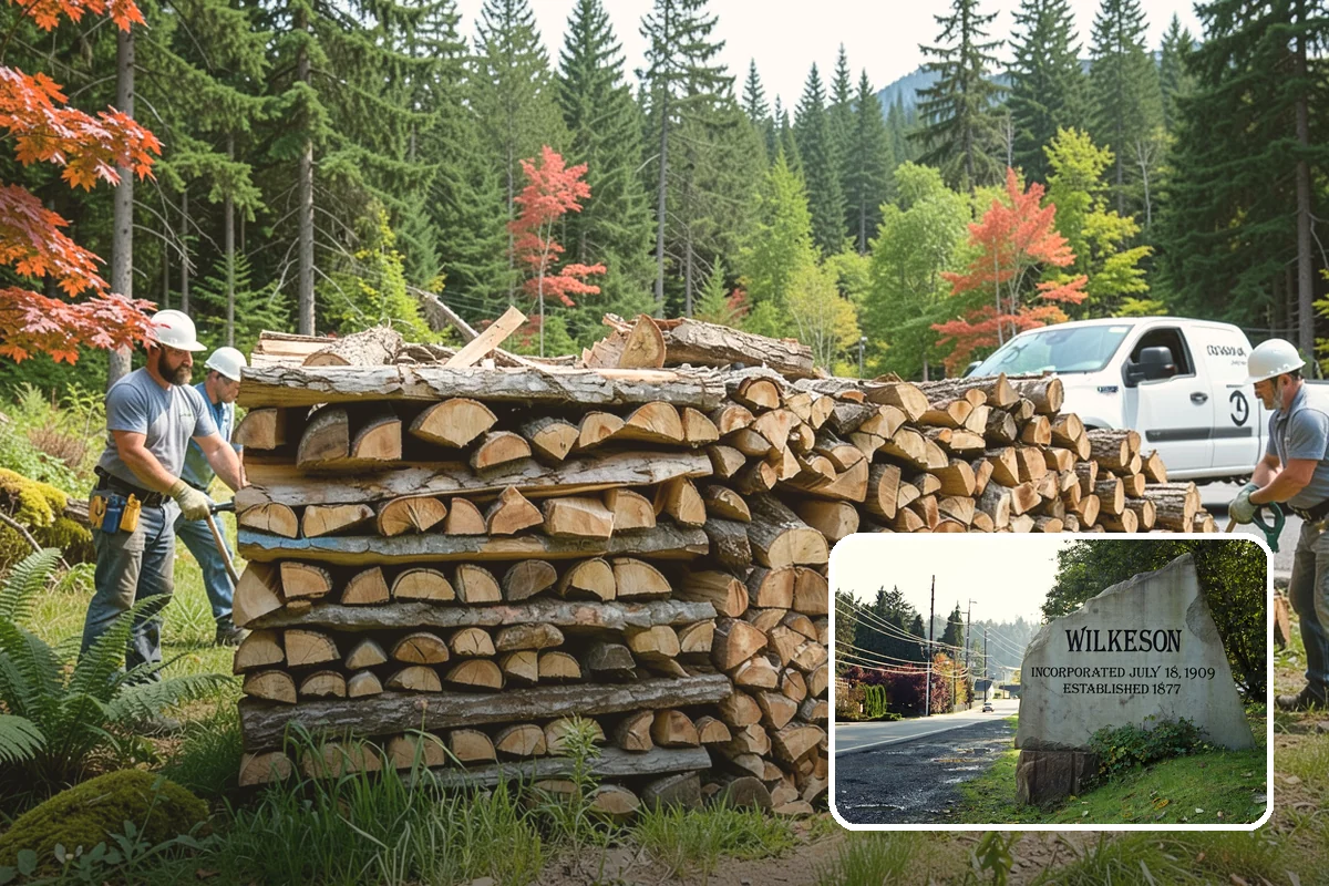 Air-Dried Firewood in Wilkeson, Pierce County, WA - Naturally cured without added energy cost
