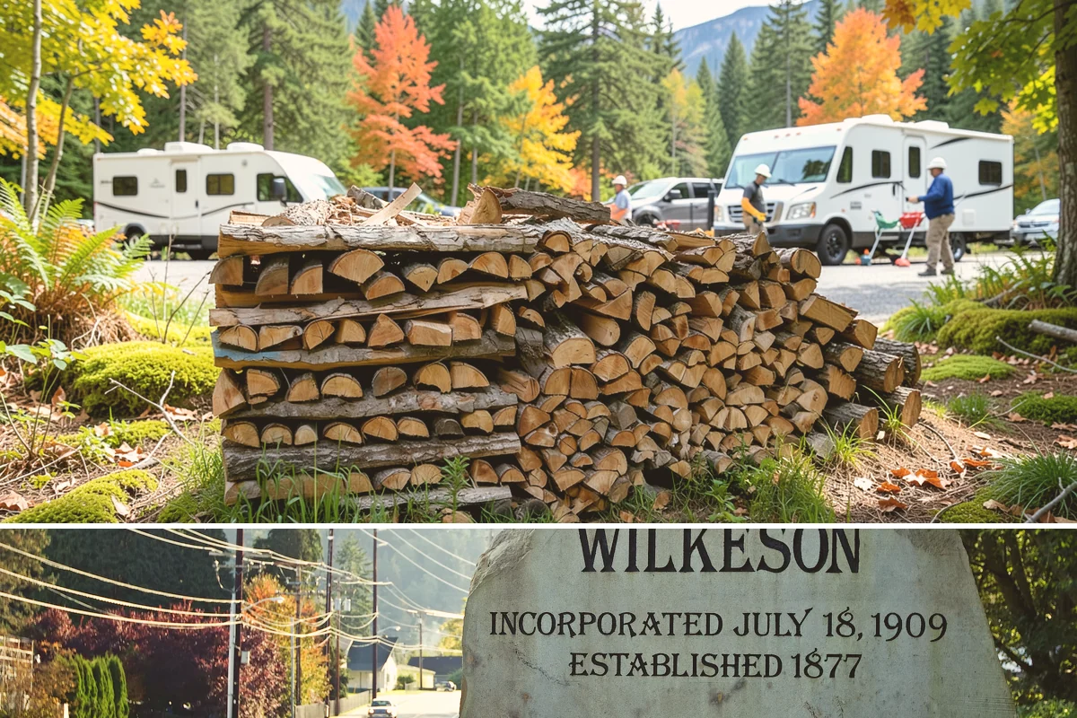 Air-Dried Firewood in Wilkeson, Pierce County, WA - Available year-round, though spring and summer orders give you the widest selection of well-cured stock.