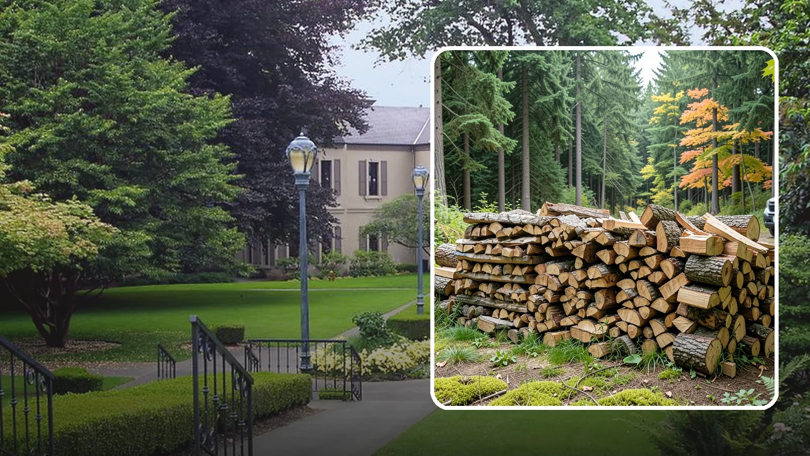 Air-Dried Firewood in Woodinville, King County, WA - Wood that has cured naturally outdoors through open-air seasoning for reliable burning.