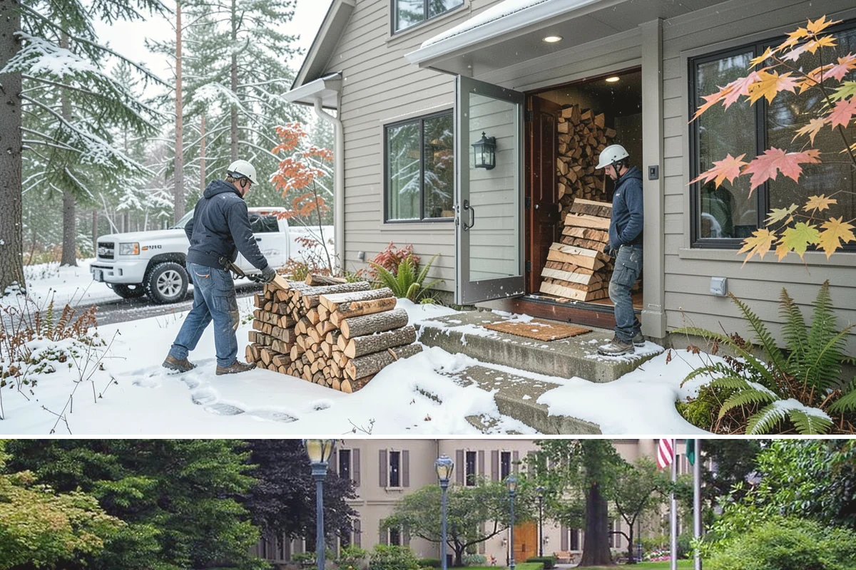 Air-Dried Firewood in Woodinville, King County, WA - Available year-round, though spring and summer orders give you the widest selection of well-cured stock.