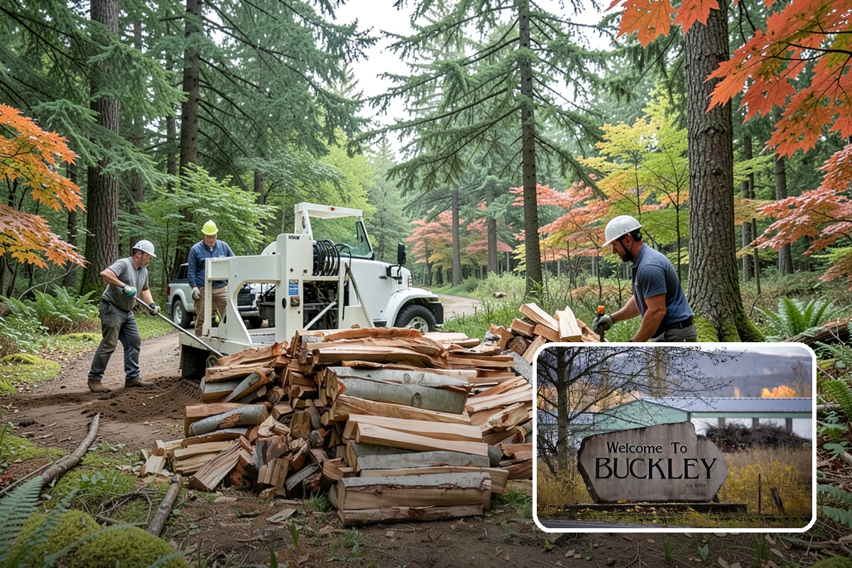 Airbnb Firewood in Buckley, Pierce County, WA - Recurring drops require zero host involvement