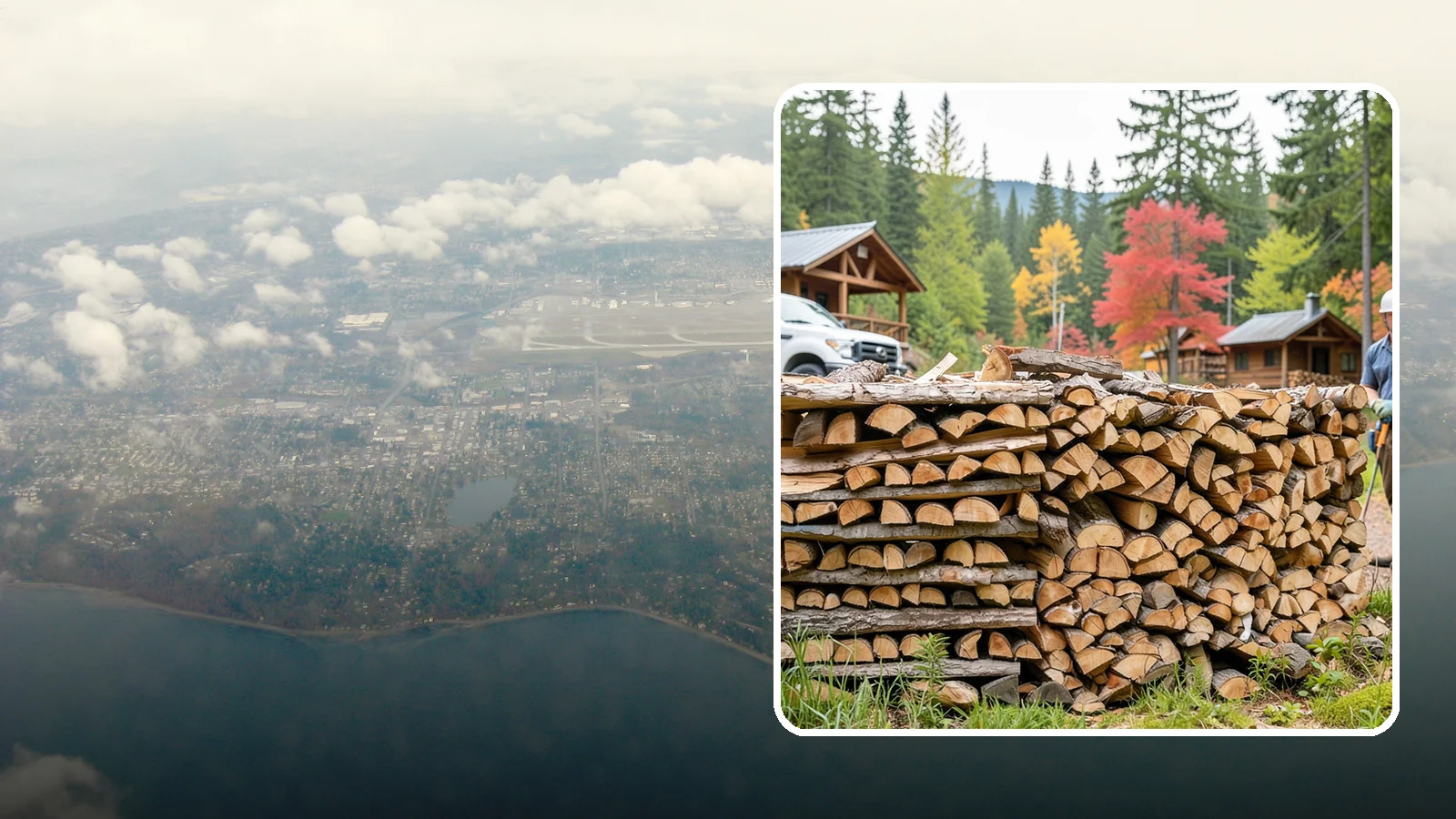 Airbnb Firewood in Burien, King County, WA - Hands-off firewood delivery and restocking built for busy Airbnb hosts.