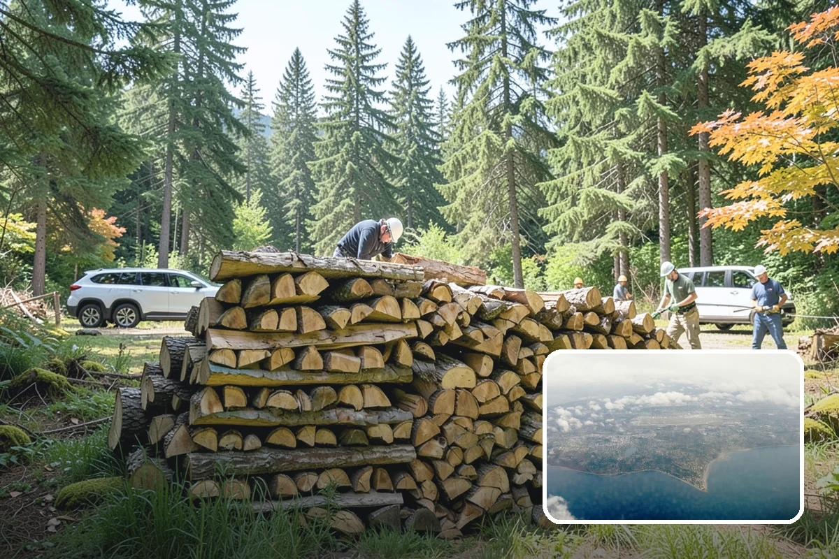 Airbnb Firewood in Burien, King County, WA - Recurring drops require zero host involvement