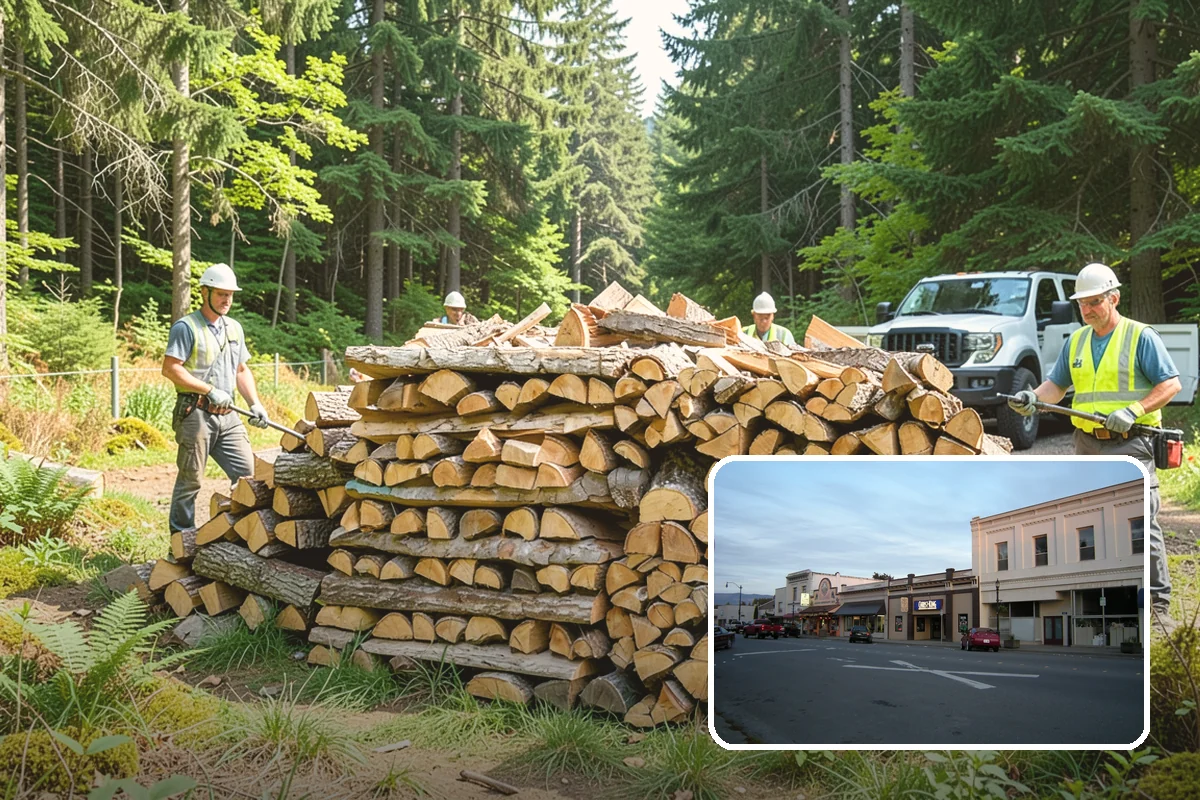 Airbnb Firewood in Burlington, Skagit County, WA - Recurring drops require zero host involvement