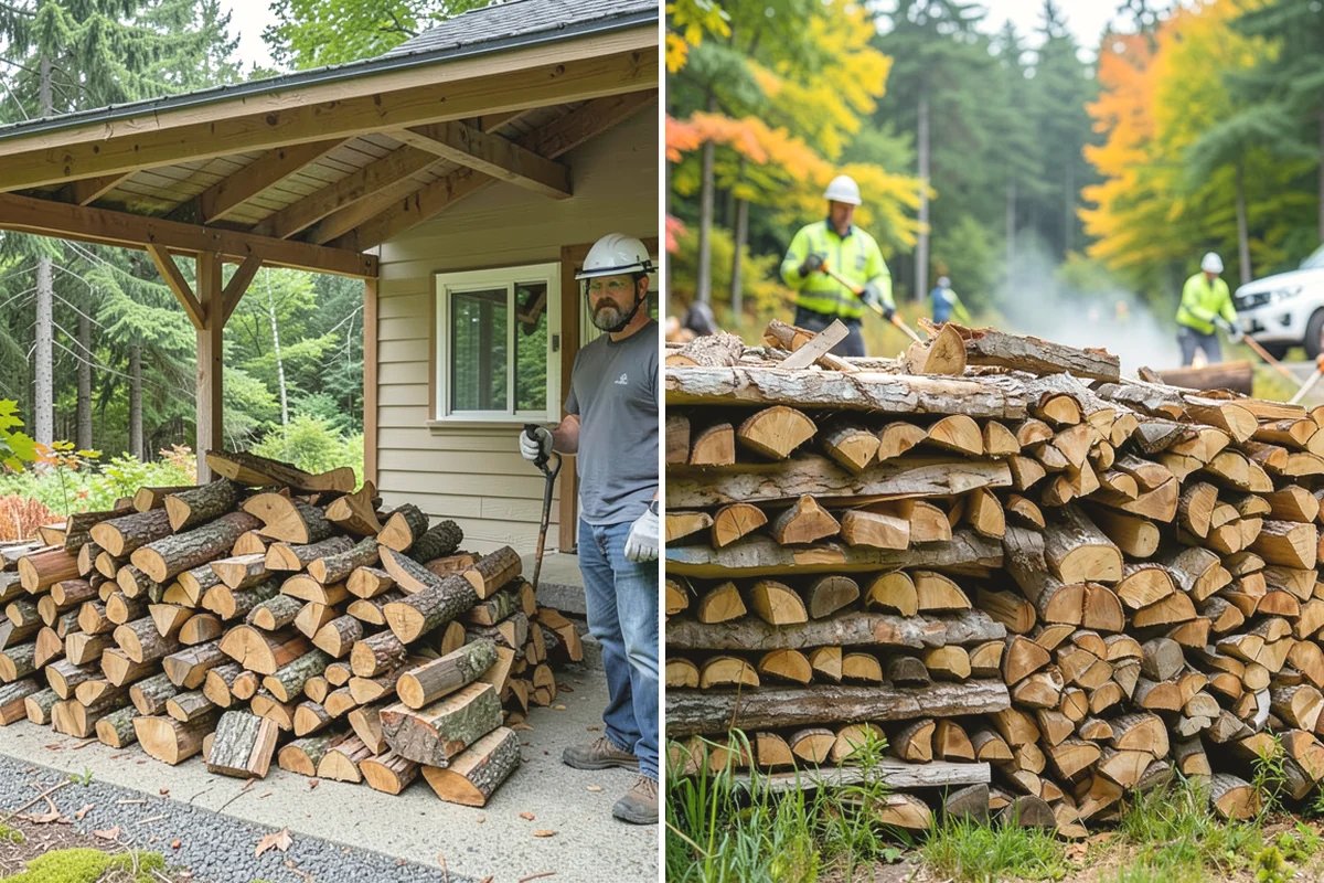 Airbnb Firewood in Burlington, Skagit County, WA - Share your listing address and turnover rhythm
