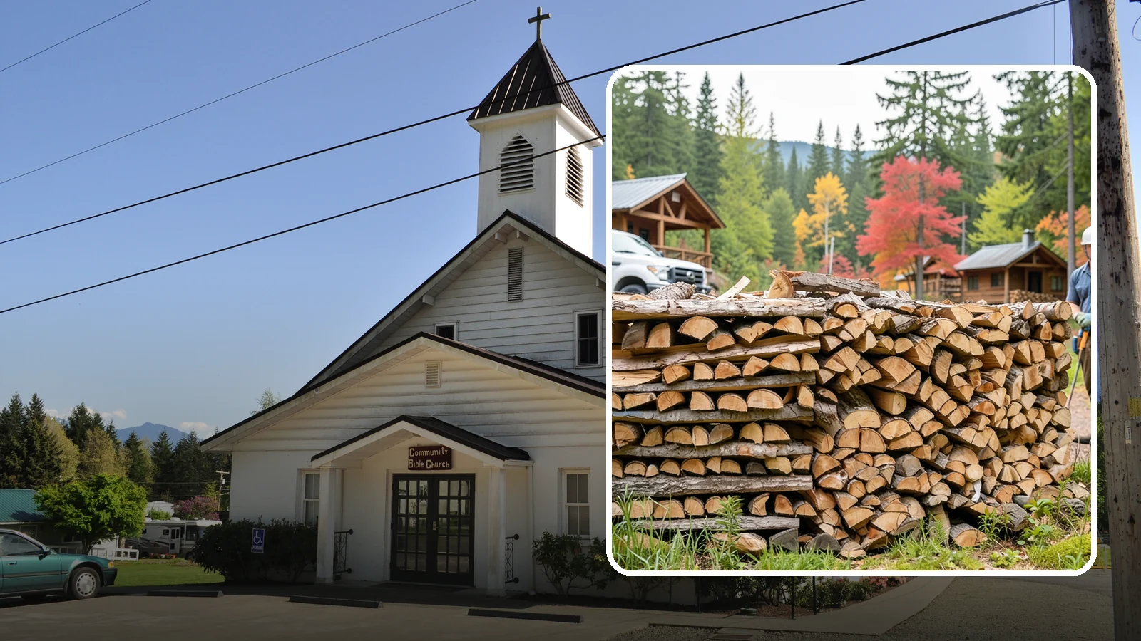 Airbnb Firewood in Concrete, Skagit County, WA - Hands-off firewood delivery and restocking built for busy Airbnb hosts.