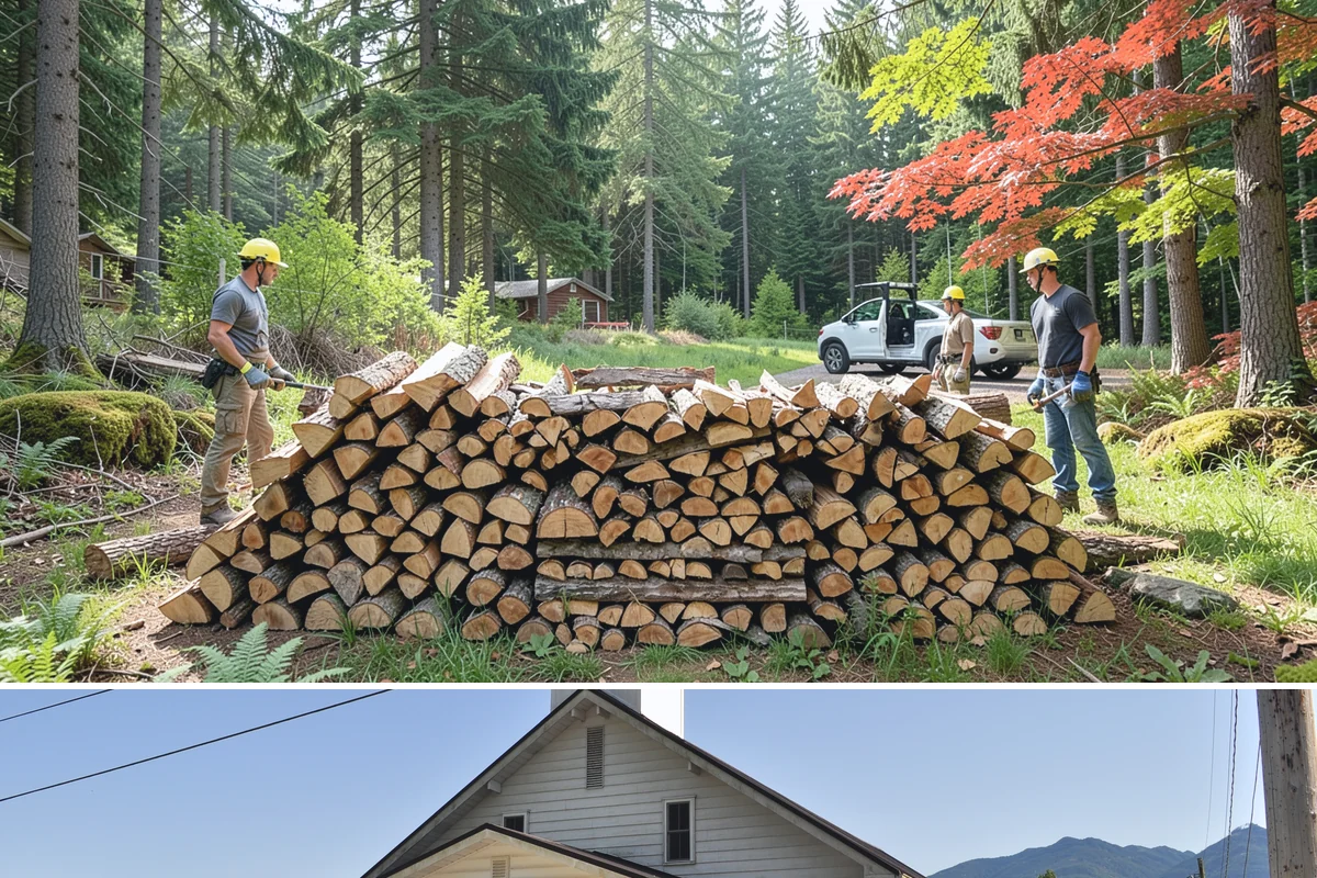 Airbnb Firewood in Concrete, Skagit County, WA - Reservations climb in the warm months and holidays, so raise restock frequency before peak dates.