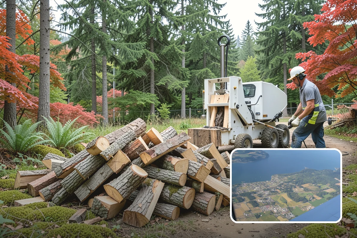 Airbnb Firewood in Coupeville, Island County, WA - Recurring drops require zero host involvement