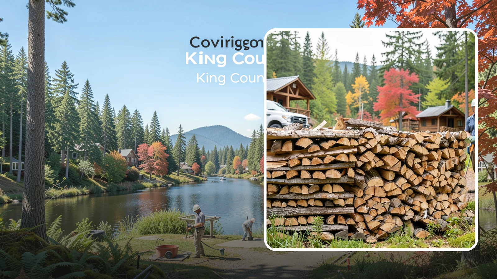 Airbnb Firewood in Covington, King County, WA - Hands-off firewood delivery and restocking built for busy Airbnb hosts.