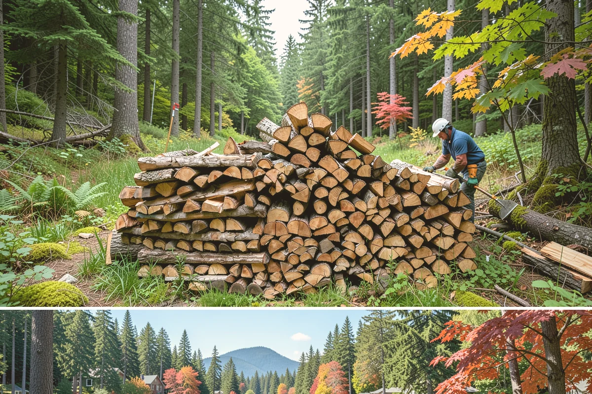 Airbnb Firewood in Covington, King County, WA - Reservations climb in the warm months and holidays, so raise restock frequency before peak dates.